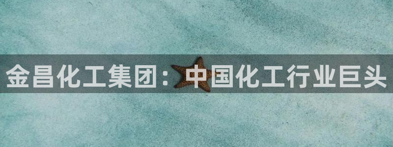球盟会网页登录：金昌化工集团：中国化工行业巨头
