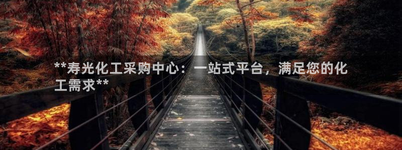 球盟会地址：**寿光化工采购中心：一站式平台，满足您的化
工