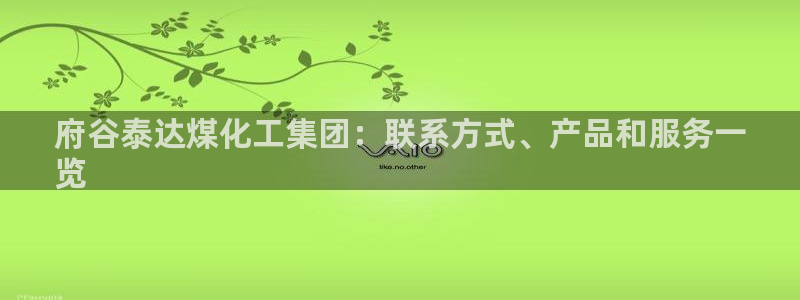 球盟会登录网址：府谷泰达煤化工集团：联系方式、产品和服务一
