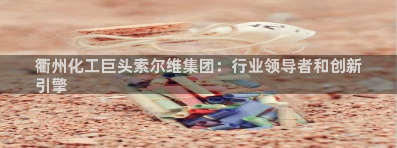 球盟会电子好下吗：衢州化工巨头索尔维集团：行业领导者和创新
