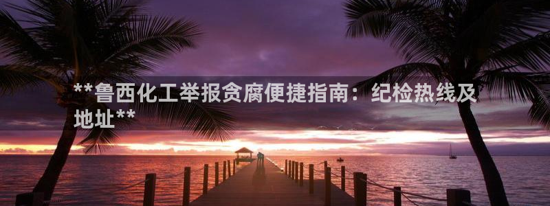 球盟会登录平台入口：**鲁西化工举报贪腐便捷指南：纪检热线及
