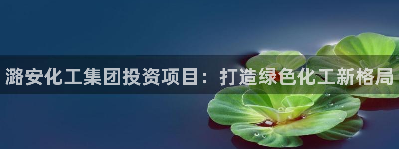 球盟会能退钱吗知乎：潞安化工集团投资项目：打造绿色化工新格局